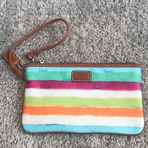 Coach clutch/ wristlet